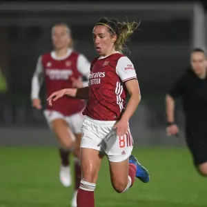 Print of Arsenal Women vs. West Ham United Women at Empty Meadow Park