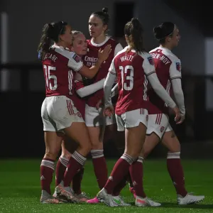 Print of Arsenal Women's Victory at Meadow Park