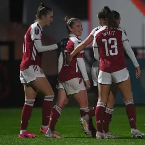 Print of Arsenal Women's Victory over West Ham United in FA WSL Match