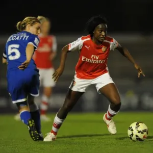 Print of Chioma Ubogagu vs Grace McCatty in Action