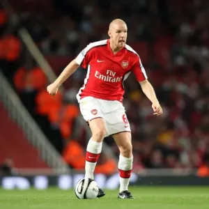 Print of Philippe Senderos Celebrates Arsenal's Carling Cup Victory Print of Philippe Senderos Celebrates Arsenal's Carling Cup Victory