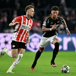 PSV Eindhoven v Arsenal FC - UEFA Champions League 2024/25 Round of 16 First Leg