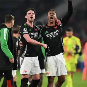 PSV Eindhoven v Arsenal FC - UEFA Champions League 2024/25 Round of 16 First Leg