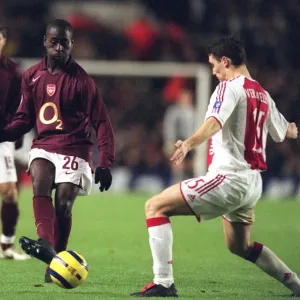Quincy Owusu-Abeyie (Arsenal) Thomas Vermaelen (Ajax). Arsenal 0: 0 Ajax