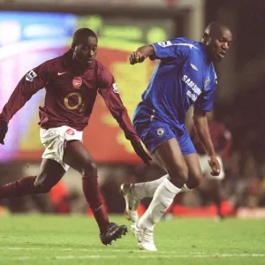 Quincy Owusu-Abeyie and Geremi in Action, Print Quincy Owusu-Abeyie and Geremi in Action, Print