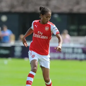 Rachel Yankey in Action: Arsenal Ladies vs. Millwall Lionesses - WSL Cup Rachel Yankey in Action: Arsenal Ladies vs. Millwall Lionesses - WSL Cup