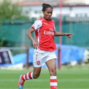 Rachel Yankey in Action: Arsenal Ladies vs. Millwall Lionesses, WSL Cup Rachel Yankey in Action: Arsenal Ladies vs. Millwall Lionesses, WSL Cup
