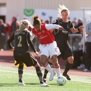 Rachel Yankey (Arsenal) Anna Paulson (Umea) Rachel Yankey (Arsenal) Anna Paulson (Umea)