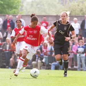Rachel Yankey (Arsenal) Anna Paulson (Umea) Rachel Yankey (Arsenal) Anna Paulson (Umea)