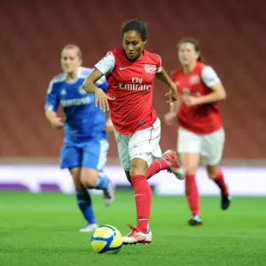 Rachel Yankey (Arsenal Ladies). Arsenal Ladies 3: 1 Chelsea Ladies. FA Womens Super League
