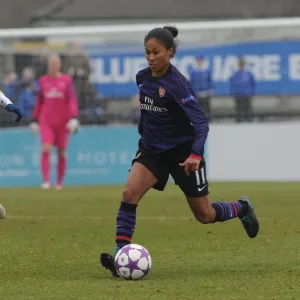 Rachel Yankey (Arsenal Ladies). Arsenal Ladies 3: 1 ASD Torres. Womens UEFA Cup. 1 / 4 Final, 1st Leg Rachel Yankey (Arsenal Ladies). Arsenal Ladies 3: 1 ASD Torres. Womens UEFA Cup. 1 / 4 Final, 1st Leg
