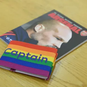 Rainbow Tribute: Arsenal Captains Lead with Unity against Brighton (December 2019)