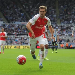 Ramsey in Action: Arsenal vs. Newcastle United, Premier League 2015-16 Ramsey in Action: Arsenal vs. Newcastle United, Premier League 2015-16