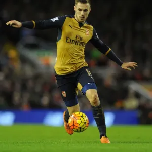 Ramsey in Action: Liverpool vs. Arsenal, Premier League 2015-16 Ramsey in Action: Liverpool vs. Arsenal, Premier League 2015-16