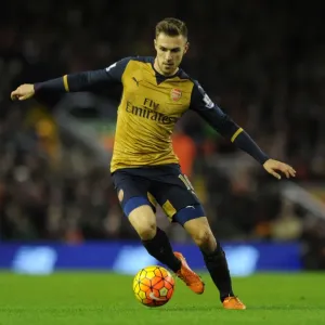 Ramsey in Action: Liverpool vs. Arsenal, Premier League 2015-16 Ramsey in Action: Liverpool vs. Arsenal, Premier League 2015-16