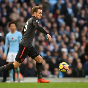 Ramsey in Action: Manchester City vs. Arsenal - Premier League Showdown (2017-18) Ramsey in Action: Manchester City vs. Arsenal - Premier League Showdown (2017-18)