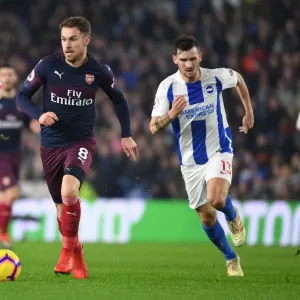 Ramsey Breaks Past Grob: Brighton vs. Arsenal, Premier League Clash (December 2018) Ramsey Breaks Past Grob: Brighton vs. Arsenal, Premier League Clash (December 2018)