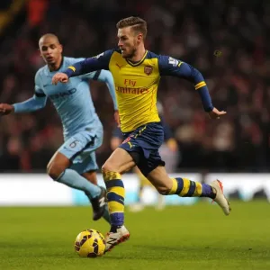 Ramsey Outruns Fernando: Manchester City vs Arsenal, Premier League Showdown (2015)
