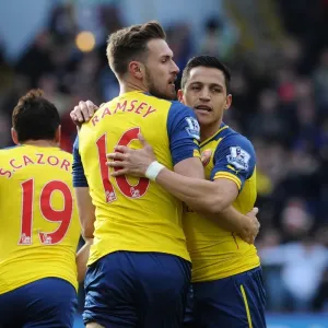 Ramsey and Sanchez: A Celebration of Goals - Arsenal vs. Burnley, Premier League 2014/15 Ramsey and Sanchez: A Celebration of Goals - Arsenal vs. Burnley, Premier League 2014/15