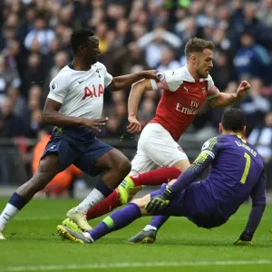 Ramsey Stuns Spurs: Dramatic Goal Against Wanyama and Lloris in Arsenal's Victory