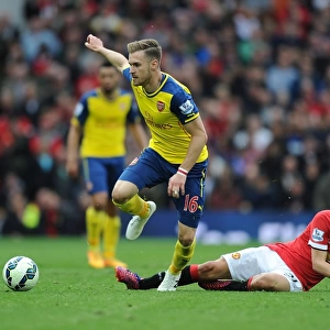 Ramsey Surges Past Herrera: Manchester United vs. Arsenal, Premier League Clash (2014-15)
