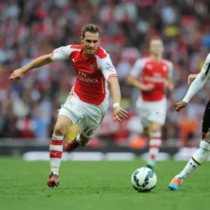 Ramsey Surges Past Rose: Intense Moment from the Arsenal v Tottenham Rivalry