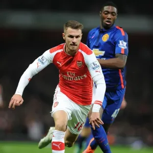 Ramsey vs. Blackett: Intense Battle in Arsenal v Manchester United (2014-15) Ramsey vs. Blackett: Intense Battle in Arsenal v Manchester United (2014-15)