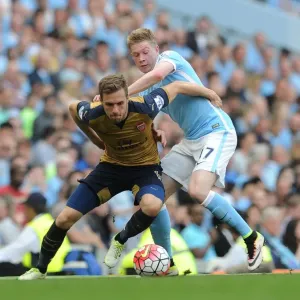 Ramsey vs. De Bruyne: A Premier League Battle - Manchester City vs. Arsenal (2016) Ramsey vs. De Bruyne: A Premier League Battle - Manchester City vs. Arsenal (2016)