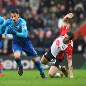 Ramsey vs. Hojbjerg: Clash of Midfield Titans - Southampton vs. Arsenal, Premier League 2017-18