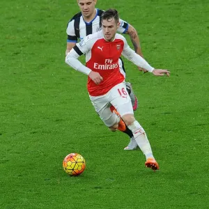 Ramsey vs Mitrovic: Intense Clash between Arsenal's Midfielder and Newcastle's Striker in Premier League Showdown