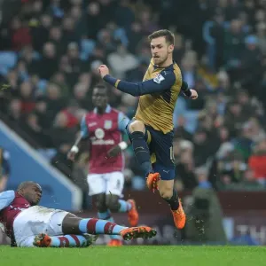 Ramsey vs. Okore: A Football Battle at its Intense Best - Aston Villa vs. Arsenal (December 2015) Ramsey vs. Okore: A Football Battle at its Intense Best - Aston Villa vs. Arsenal (December 2015)