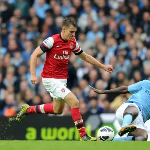 Ramsey vs Toure: Manchester City vs Arsenal - Premier League's Intense Draw (2012)