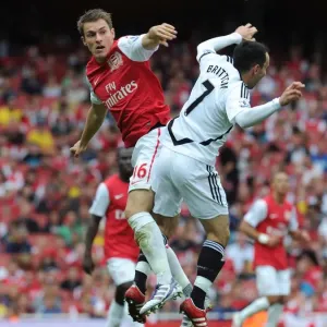 Ramsey's Strike: Arsenal's Thrilling 1-0 Victory Over Swansea City in the Premier League, October 9, 2011