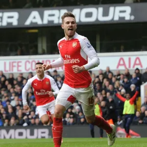 Ramsey's Thrilling Goal: Arsenal's Victory Over Tottenham Hotspur in the Premier League (2015-16)