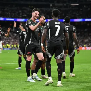 Real Madrid C.F. v Arsenal FC - UEFA Champions League 2024/25 Quarter Final Second Leg Real Madrid C.F. v Arsenal FC - UEFA Champions League 2024/25 Quarter Final Second Leg