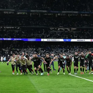 Real Madrid C.F. v Arsenal FC - UEFA Champions League 2024/25 Quarter Final Second Leg Real Madrid C.F. v Arsenal FC - UEFA Champions League 2024/25 Quarter Final Second Leg