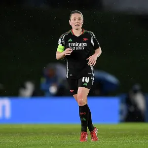 Real Madrid CF v Arsenal FC - UEFA Women's Champions League Quarter Finals First Leg Real Madrid CF v Arsenal FC - UEFA Women's Champions League Quarter Finals First Leg