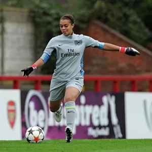 Rebecca Spencer (Arsenal). Arsenal Ladies 6: 0 Bobruichanka. Womeans UEFA Champions League