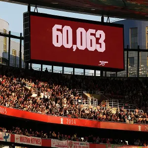 Record-Breaking 60, 063 Crowd Gathers for Arsenal Women's UEFA Champions League Semifinal vs. VfL Wolfsburg at Emirates Stadium Record-Breaking 60, 063 Crowd Gathers for Arsenal Women's UEFA Champions League Semifinal vs. VfL Wolfsburg at Emirates Stadium