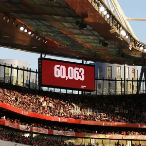 Record-Breaking 60, 063 Pack Emirates Stadium for Arsenal Women's UEFA Champions League Semifinal vs. VfL Wolfsburg Record-Breaking 60, 063 Pack Emirates Stadium for Arsenal Women's UEFA Champions League Semifinal vs. VfL Wolfsburg
