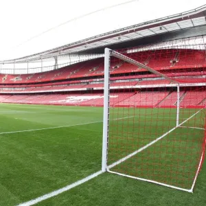 Red Nets Raise Awareness: Arsenal's Lace Up Save Lives Campaign Amidst Manchester United's Victory, Barclays Premier League, Emirates Stadium (2010) Red Nets Raise Awareness: Arsenal's Lace Up Save Lives Campaign Amidst Manchester United's Victory, Barclays Premier League, Emirates Stadium (2010)