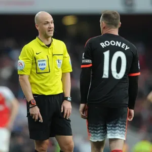 Referee Anthony Taylor Print - Barclays Premier League, Emirates Stadium Referee Anthony Taylor Print - Barclays Premier League, Emirates Stadium