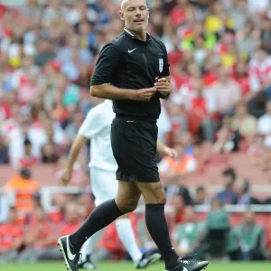 Referee Howard Webb Print - Arsenal Legends 4:2 Milan Glorie Referee Howard Webb Print - Arsenal Legends 4:2 Milan Glorie