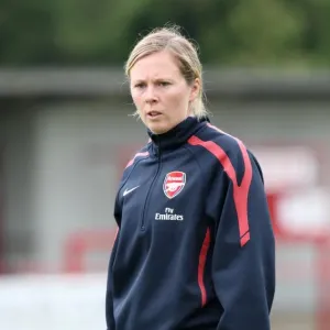 Rehanne Skinner (Arsenal Ladies Coach). Arsenal Ladies 9: 0 ZFK Masinac Rehanne Skinner (Arsenal Ladies Coach). Arsenal Ladies 9: 0 ZFK Masinac