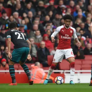 Reiss Nelson in Action: Arsenal vs Southampton, Premier League 2017-18