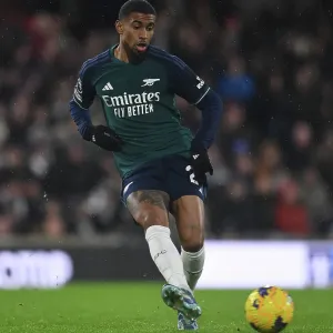 Reiss Nelson in Action: Fulham vs. Arsenal, Premier League 2023-24 Reiss Nelson in Action: Fulham vs. Arsenal, Premier League 2023-24