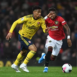 Reiss Nelson Outsmarts Fred: Arsenal's Young Star Outwits Manchester United's Midfielder at Old Trafford (Premier League, 2019-20)