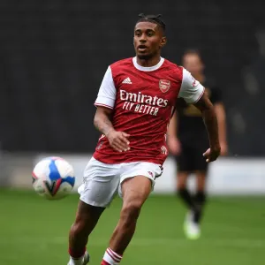 Reiss Nelson Print - Arsenal Pre-Season Victory