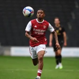 Reiss Nelson Print - MK Dons vs Arsenal Pre-Season Match