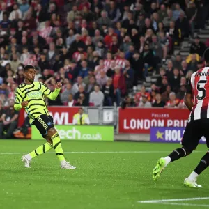 Reiss Nelson Scores the Shocking Upset: Arsenal's Victory over Brentford in Carabao Cup Third Round
